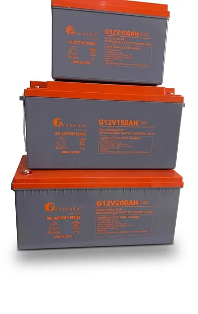 Batteries solaires GEL 12V — 100Ah / 150Ah / 200Ah