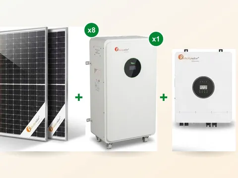 Kit solaire 8 KVA avec 8 panneaux