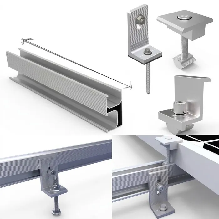 Kit de fixation structurelle — Rails aluminium 3M & accessoires