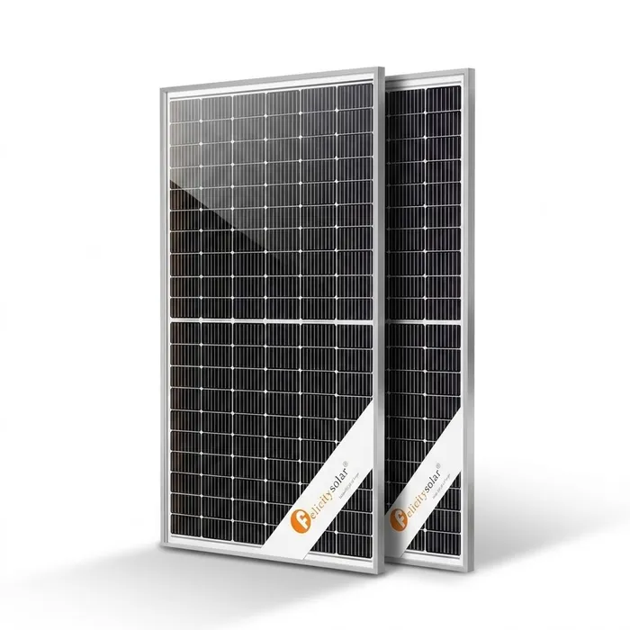 Panneau solaire monocristallin bifacial 580W